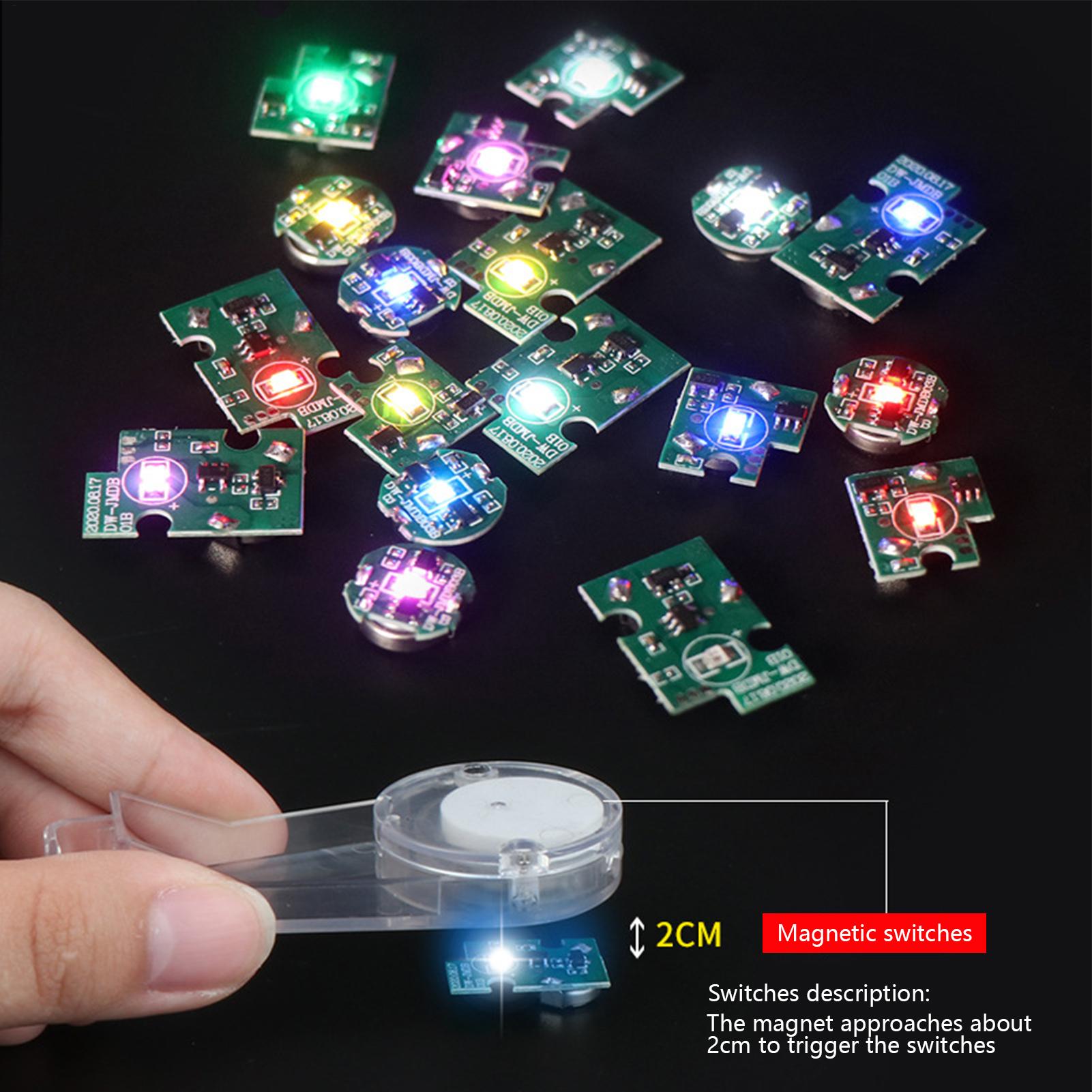 Diy Automation Projects - ไฟ LED ควบคุมด้วยแม่เหล็ก ไฟ LED ไร้สายขนาดเล็ก