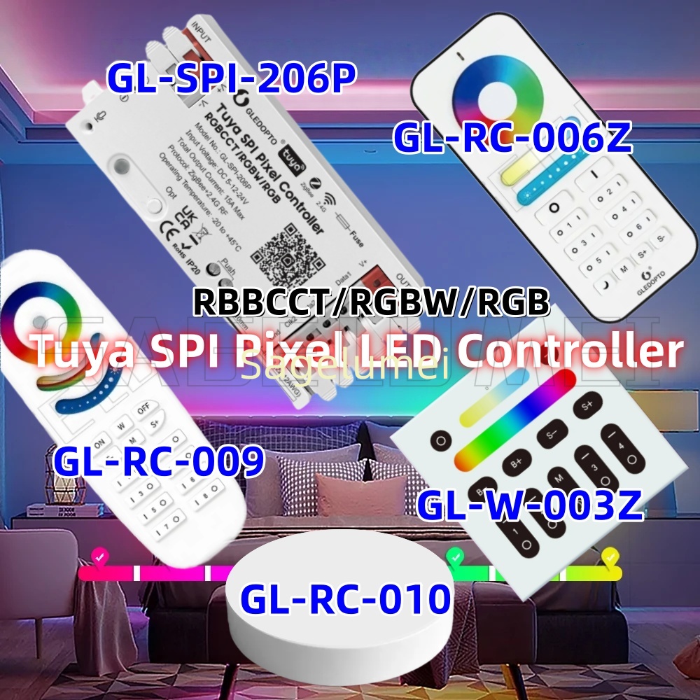 Zigbee Coordinator Stick - ตัวควบคุมไฟ LED แบบเส้น SPI Pixel รุ่นใหม่
