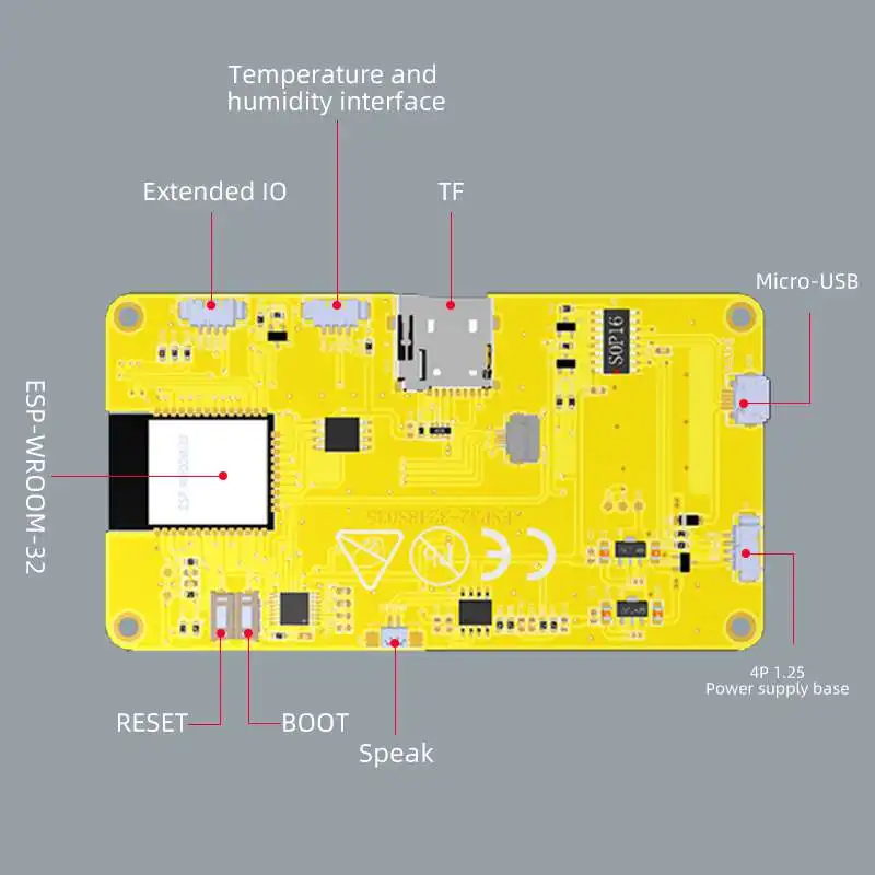 Home Automation Arduino - ESP32-3248S035 โมดูลจอแสดงผล LCD อัจฉริยะขนาด 3.5 นิ้ว