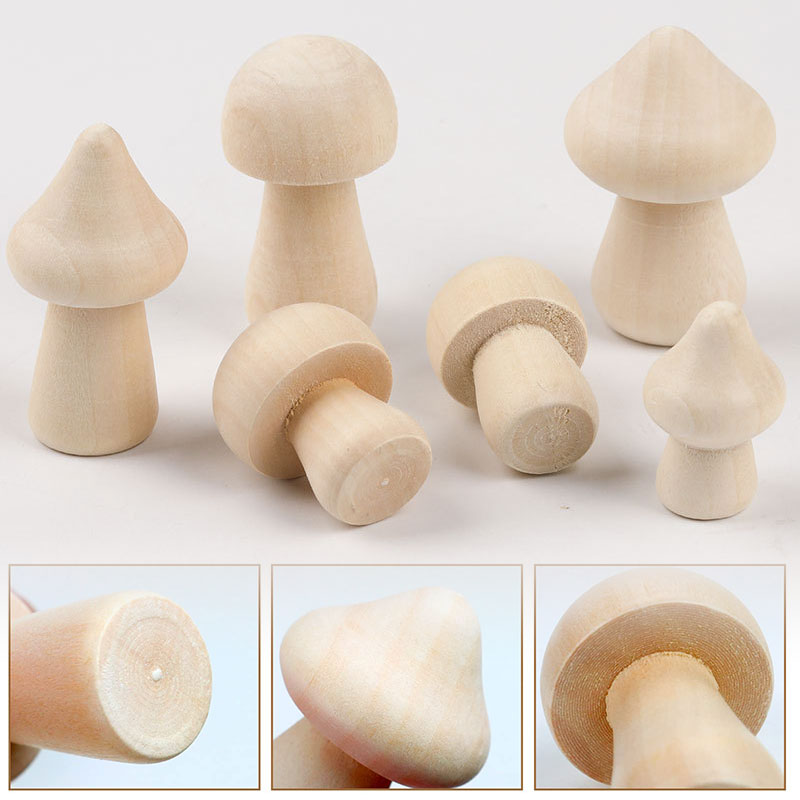 5PCS MINI ไม้เห็ดธรรมชาติตุ๊กต - Diy Automation Projects บทวิจารณ์และราคา