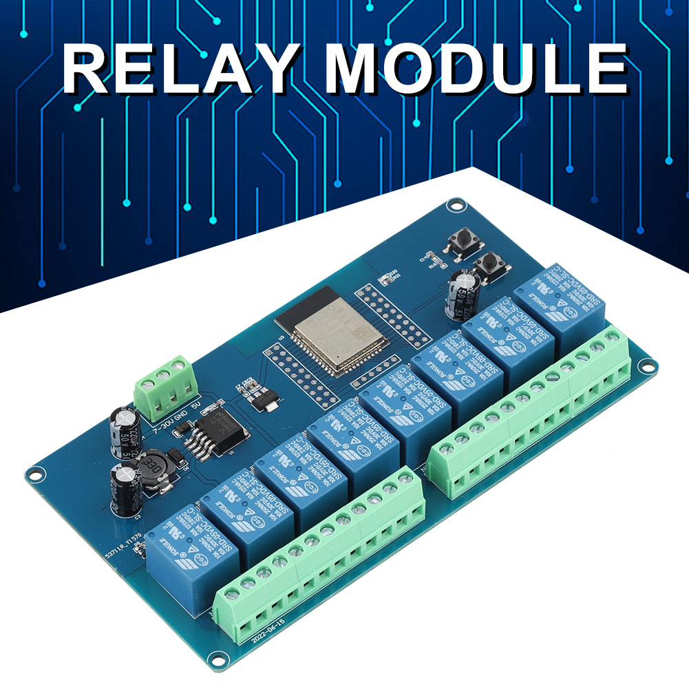 ESP32 1/2/8 ช่องโมดูล DC 5-30/ - Relay 8 Channel Board บทวิจารณ์และราคา
