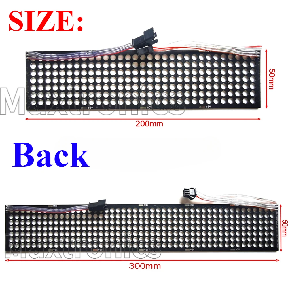 WS2812B LEDโปร่งใสหน้าจอสีRGB  - Rgb Led Matrix 8X8 บทวิจารณ์และราคา