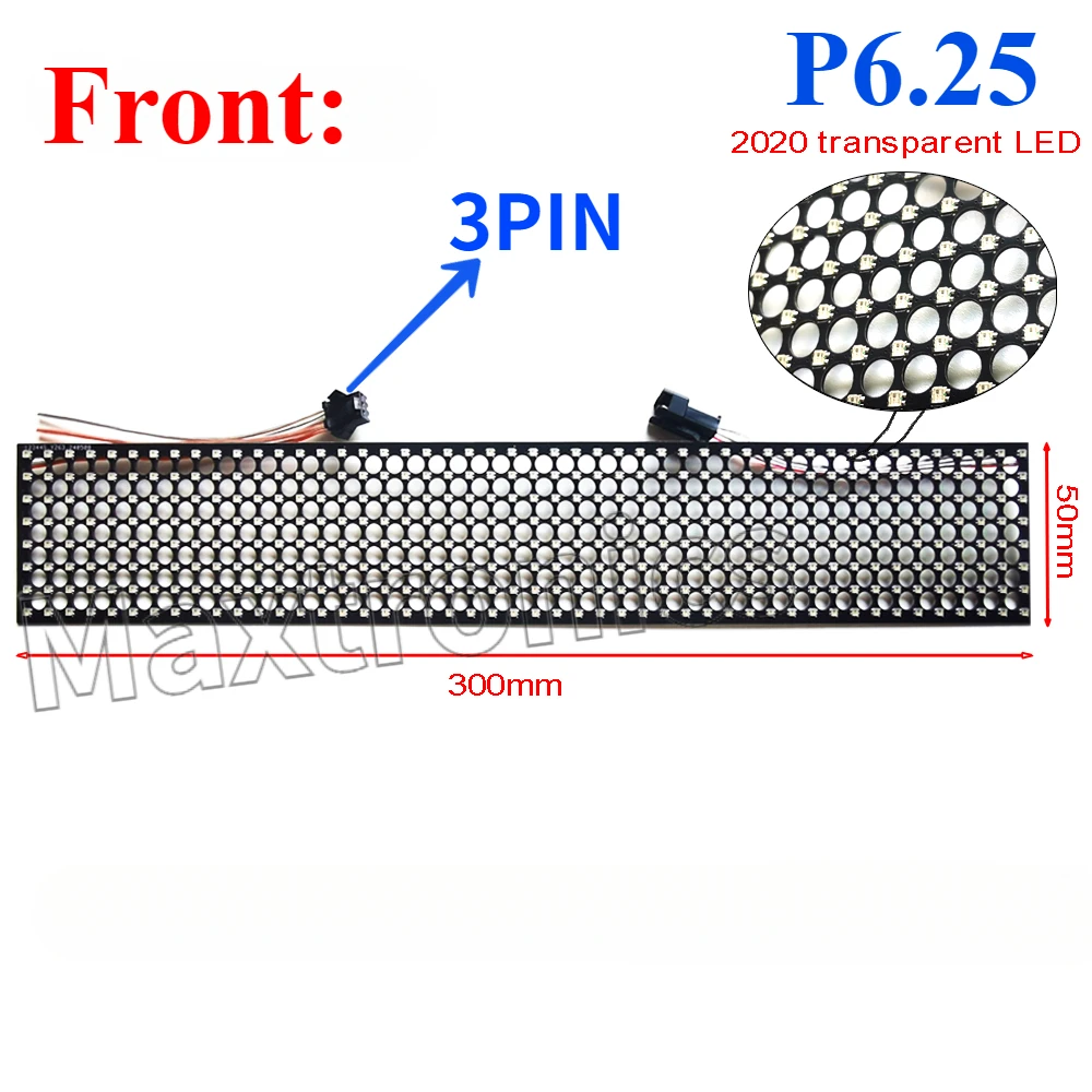 WS2812B LEDโปร่งใสหน้าจอสีRGB  - Rgb Led Matrix 8X8 บทวิจารณ์และราคา