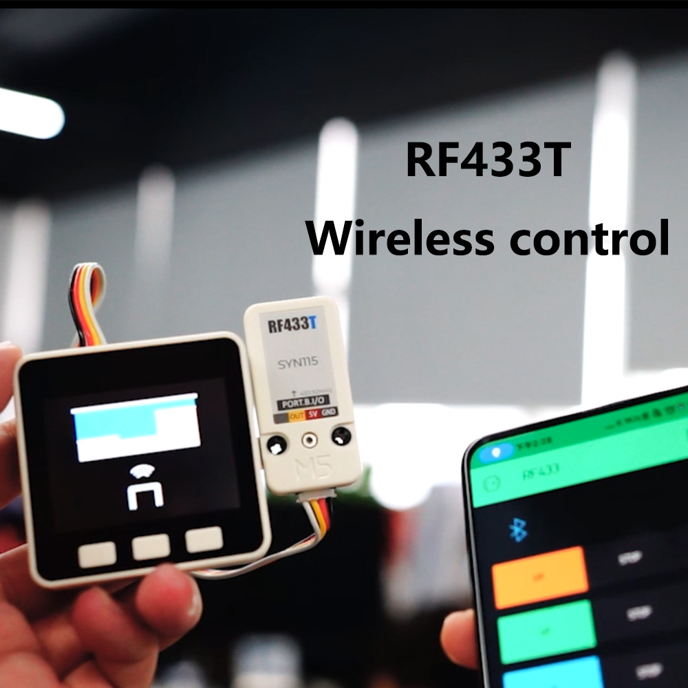 ชุดระบบ IoT M5Stack Unit RF433 - Diy Home Automation System บทวิจารณ์และราคา