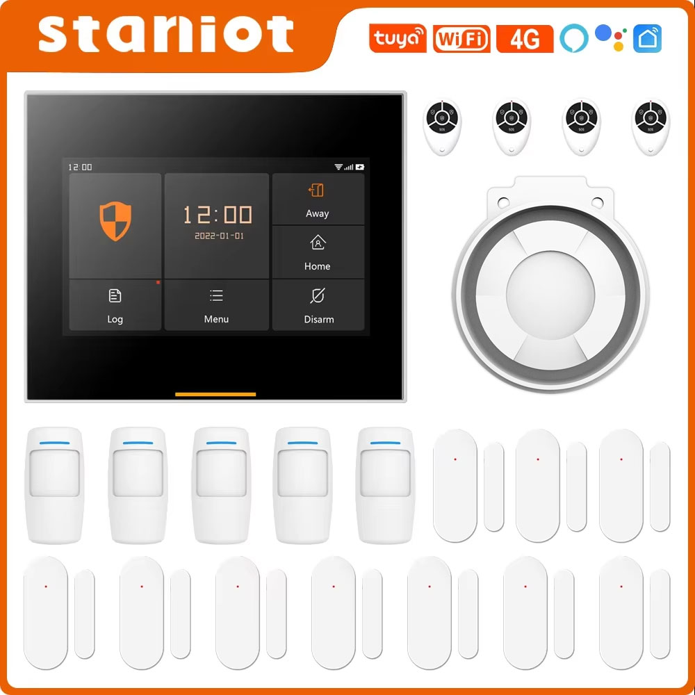 ชุดระบบเตือนภัยอัจฉริยะไร้สาย  - Smart Home Automation Diy บทวิจารณ์และราคา