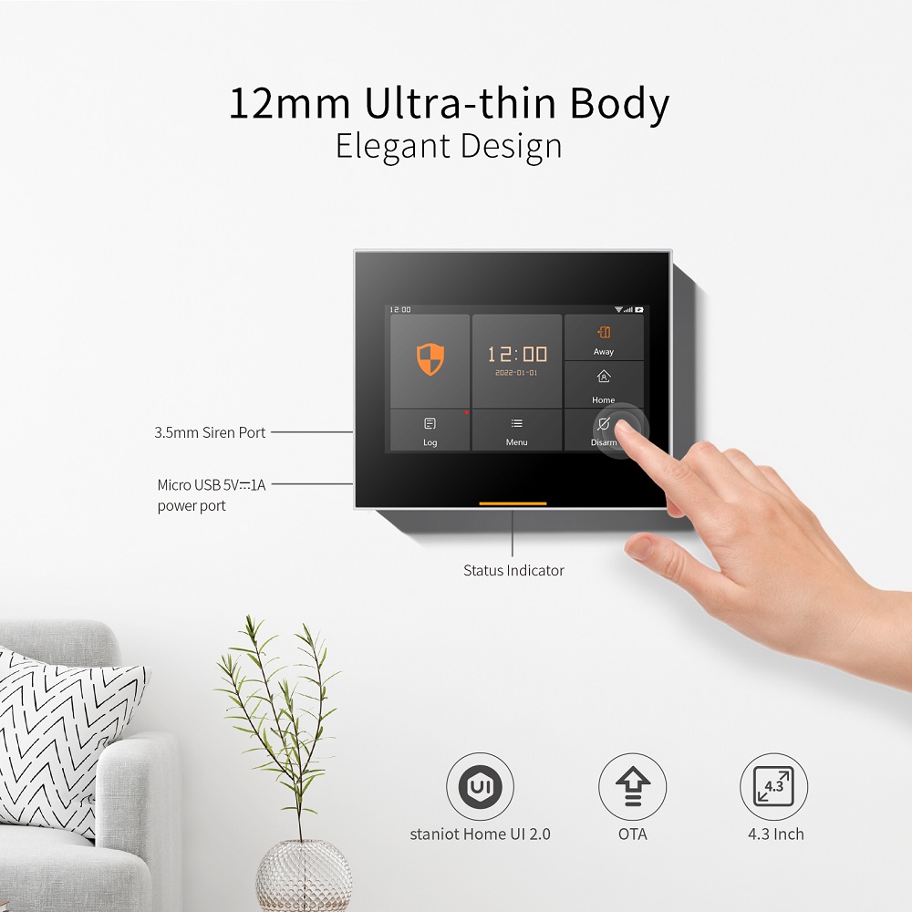 ชุดระบบเตือนภัยอัจฉริยะไร้สาย  - Smart Home Automation Diy บทวิจารณ์และราคา